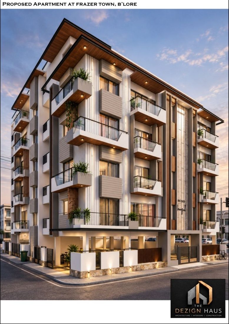 Proposed Apartment, Frazer Town design concept